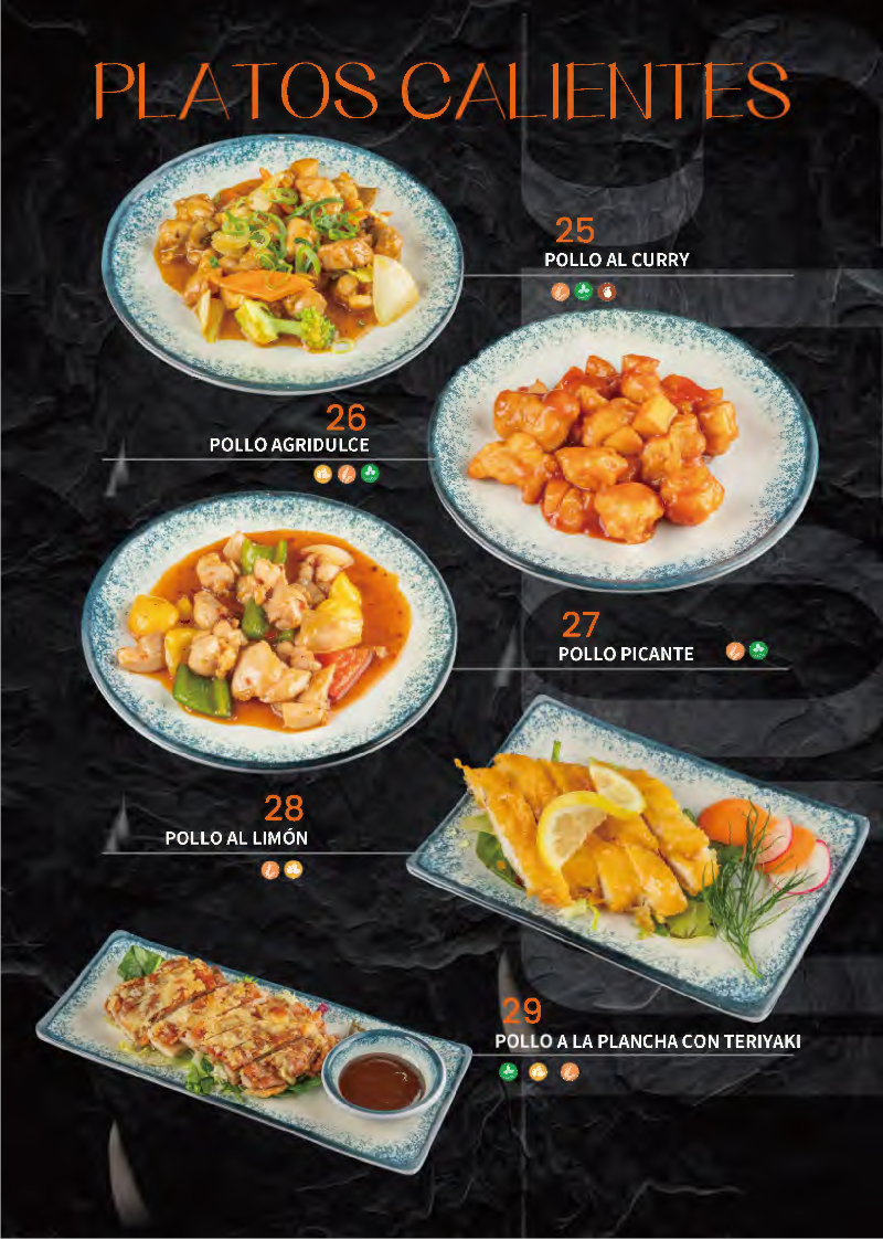 Menú Seoul Station, página 7